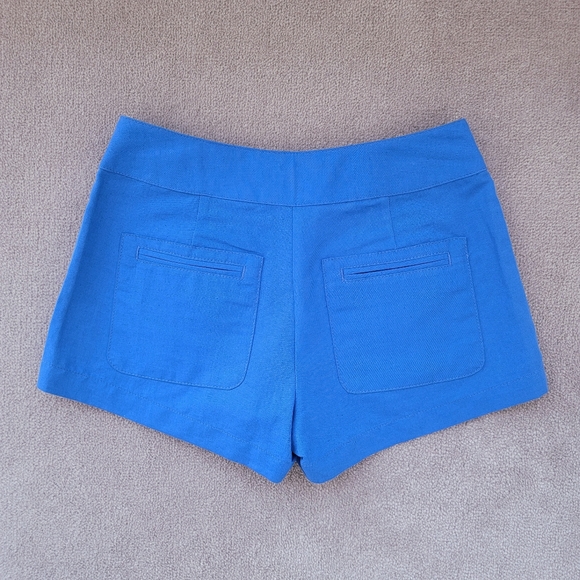 See by Chloe blue linen blend shorts - Picture 4 of 9